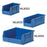 Phlebotic Organizer Bin Silicone Semi-Clear 11x10-7/8x5" Ea