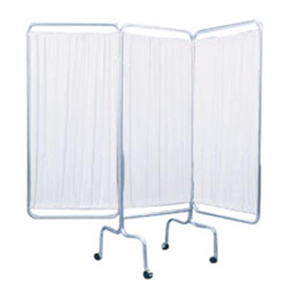 Drive Medical Designs Screen Privacy Aluminum 3 Panel White Ea