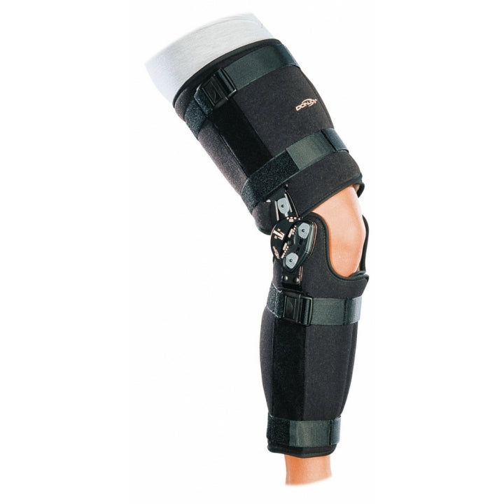 DJO Hinged Knee Brace Fastfit TromLeft or Right Knee