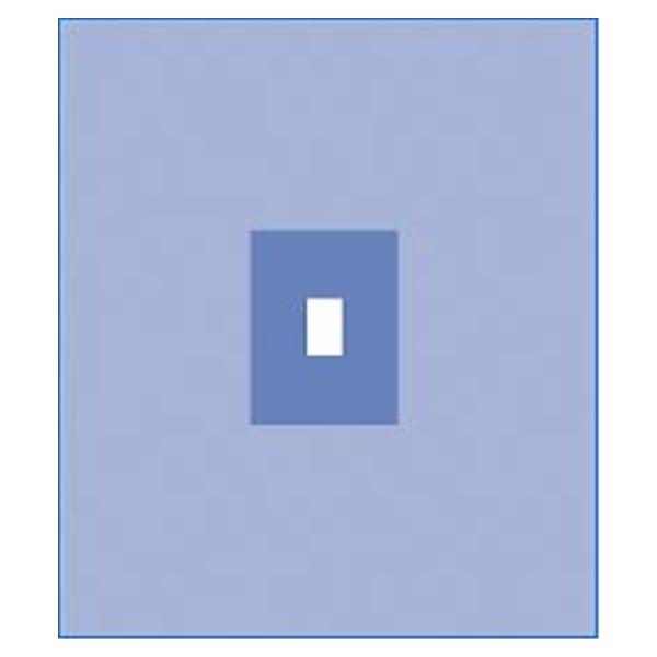 Medline Industries  Drape Sheet Proxima 4x6" Fenestrated 40x62" Sterile 20/Ca