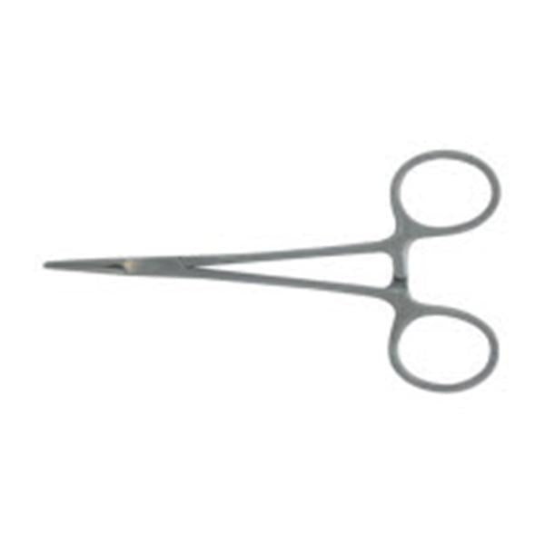 BR Surgical Forcep Hemostatic Halsted 5" Curved 1x2 Teeth Micro SS Ea