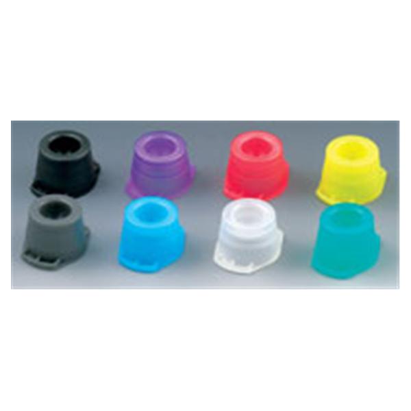 Globe Scientific  Snap Cap Polyethylene Red Universal 1000/Pk
