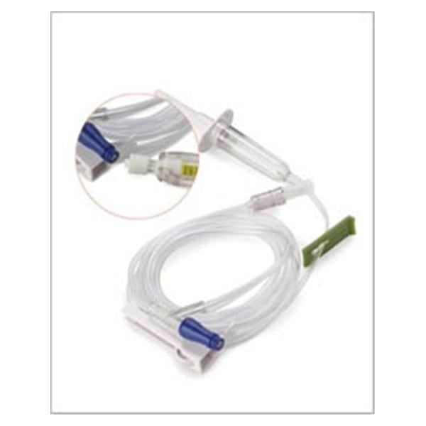 Icu Medical IV Administration Set Bravo Ndls 3 Brv24 Inj St 110 10Drp 50/Ca