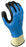 Best Manufacturing 377 Nitrile Foam Grip Gloves - Blue Nitrile Work Gloves with Black Foam Palm, Size 2XL - 377XXL-10