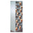 Datum Filing Systems Shelving Slant Tier Vu-Stak 36x10x10-3/8" Steel Bone White Ea