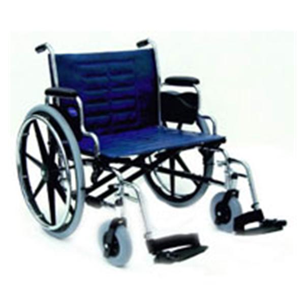 Invacare Wheelchair Standard Traver IV 350lb Capacity 22x18" Fltplts Ea