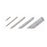 Aspen Surgical Brush Instrmnt Clng Safeclean SS Hndl 16x6 Nyl Brstl Wht 2/Pk