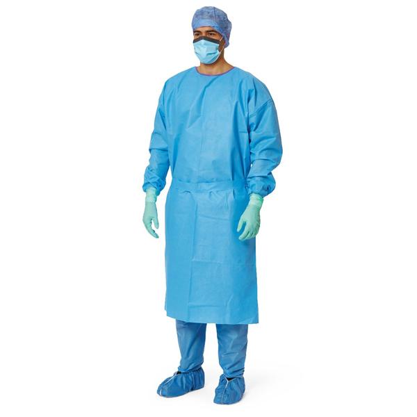 Medline Industries  Gown Isolation X-Large Blue 50/Ca (NONLV325XL)