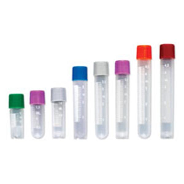 Globe Scientific  Sample Tube Silicone 5mL Autoclavable 1000/Bx