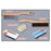 Healthmark Brush Instrument Cleaning Nylon 2-1/2x3" Nylon Bristle Ea