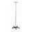 Medline Industries  IV Pole 46.75-81" Aluminum 2/Ca