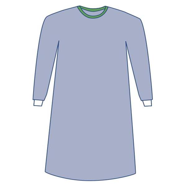 Medline Industries  Gown Surgical Eclipse 2XL Blue NRnfrcd AAMI Level 2 Strl LF 18/Ca