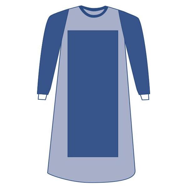 Medline Industries  Gown Surgical Eclipse 3X Large Blue 18/Ca