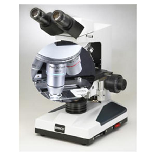 Unico Binocular Microscope 4/10/40/50/100x Objective Ea