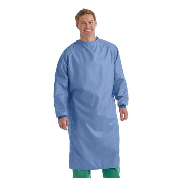 Medline Industries  Gown Surgeon Blockade Large Ceil Blue 12/Ca