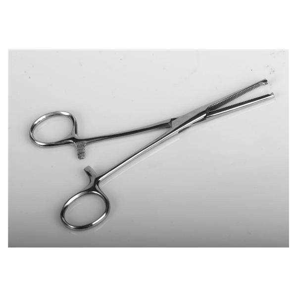 Medline Industries  Forcep Kelly 5-1/2" Curved Stainless Steel Disposable 12/Bx