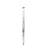 Miltex-Integra Miltex Forcep Tissue Iris Meister-Hand 4" .8mm Wd Tp Strt 1x2Tth SS Ea