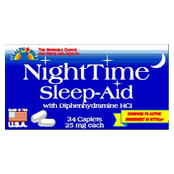 Geri-Care Pharmaceuticals Night Time Sleep Aid 25mg Caplets 12x72/Ca