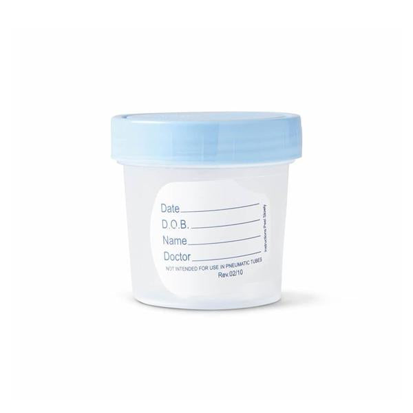 Medline Industries  Specimen Container 4oz Silicone Sterile Path Ind Pkg 100/Ca