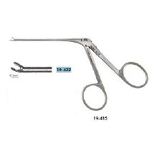 Miltex-Integra Miltex Forcep Surgical House 2-7/8" .6x1 Cp Rt Ang Mini SS Ea