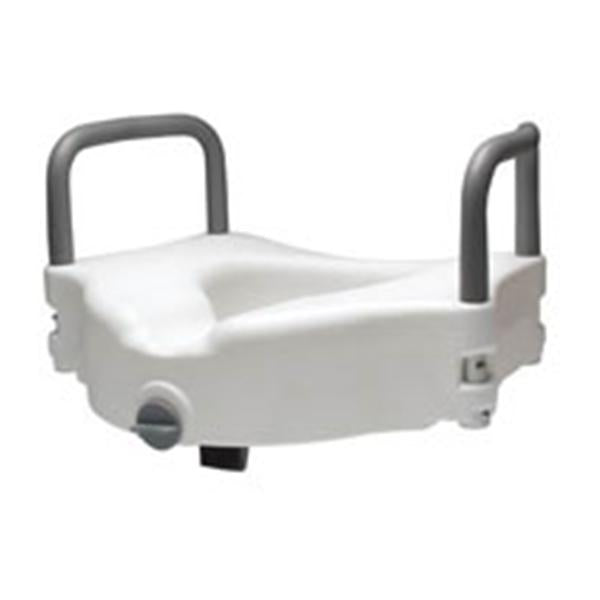 Graham-Field/Everest &Jennings Seat Toilet Lumex Plastic 300lb Capacity 2/Ca
