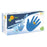 EcoBee Gloves Exam BeeSure PF Nitrile Latex-Free Md Light Blue 100/Bx, 10 BX/CA (1117)