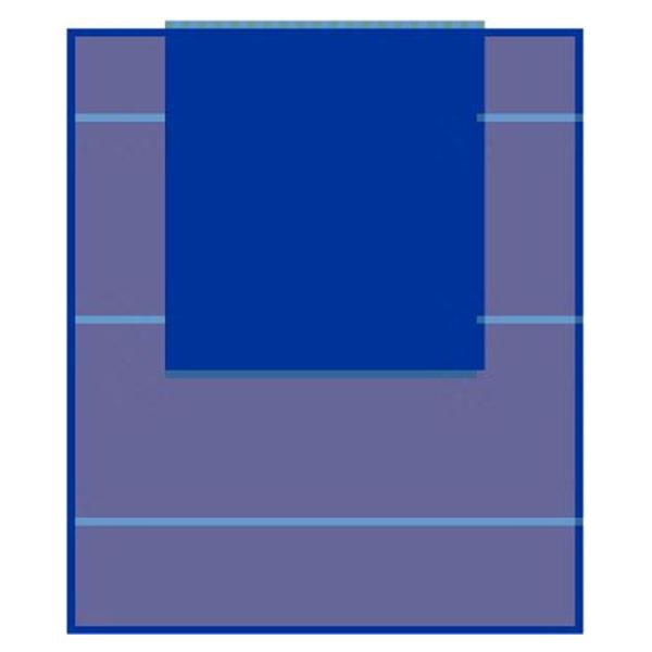 Medline Industries  Drape Sheet Non-Fenestrated 53x77" Three-Quarter Sterile 20/Ca