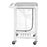 Larger Capacity Single PVC Hamper Carts