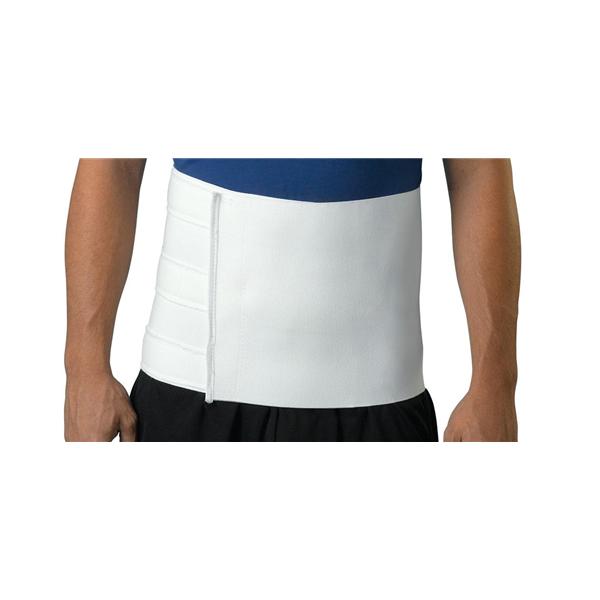 Medline Industries  Binder Abdominal Elastic Four Panel White 12" Universal Ea