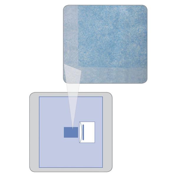 Medline Industries  Drape Opth Surgical Incise InvisiShield Fen 48x51 Strl 40/Ca