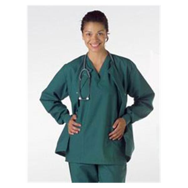 Medline Industries  Jacket Warm-Up Poly/Ctn ComfortEase Unsx MrnrBlu Lg 2Pckt Ea