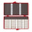Medline Industries  Counter Needle Foam Strip/Magnet 15 Count Red Sterile 168/Ca