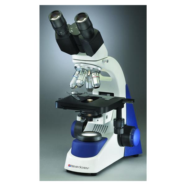 Henry Schein Henry Schein Binocular Microscope Achrmt 4x/10x/40x/100x ...