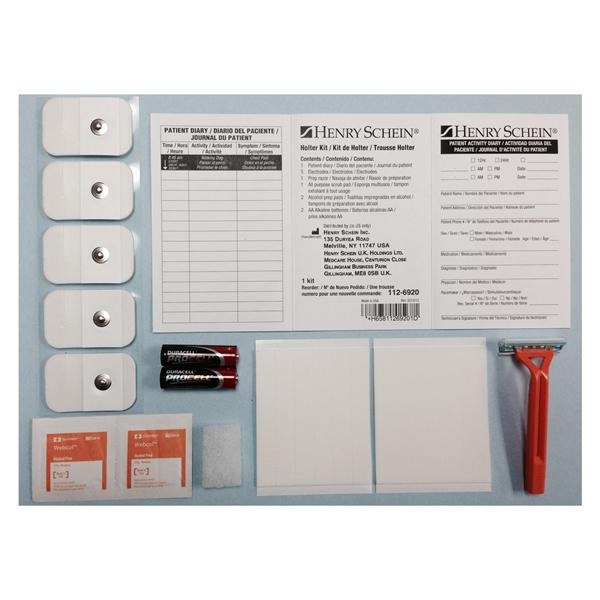 Henry Schein  Prep Kit Holter Henry Schein 5 Lead Disposable 20/Bx