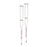 Crutch Aluminum 62-70" Adult