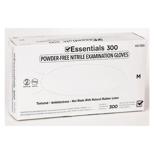 Essentials Healthcare Products Gloves Exam Essentials 300 PF Nitrile Latex-Free Md Indigo 300/Bx, 10 BX/CA (1127323)