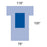 Medline Industries  Drape C-V Proxima Non-Fenestrated 40"x66" 10/Ca
