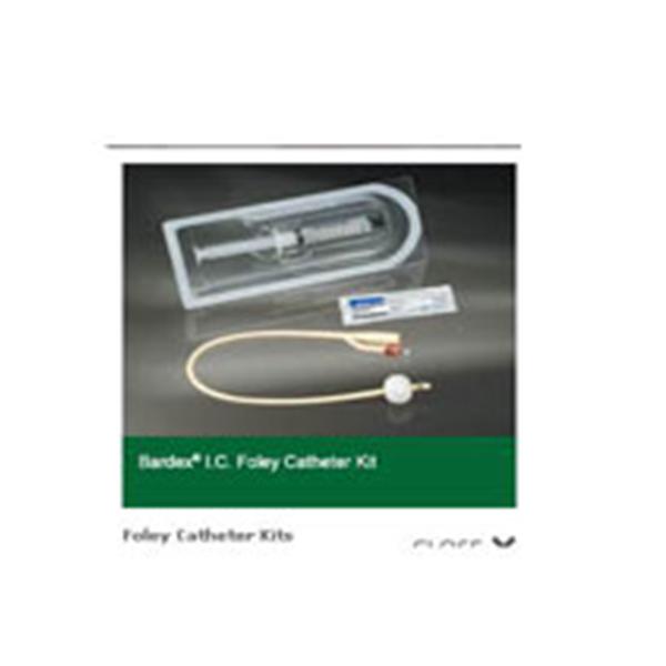 Bard Medical Division Kit Foley Catheter 14Fr 5cc All Silicone 20/Ca