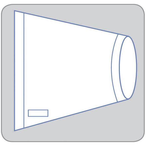Medline Industries  Bag Banded InvisiShield 36x36" Clear Sterile 25/Ca