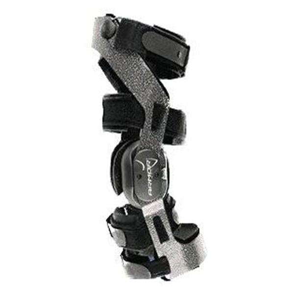 DJO Brace Ski Armor PCL Adult Short Knee Alum Blk Sz Medium Right Ea