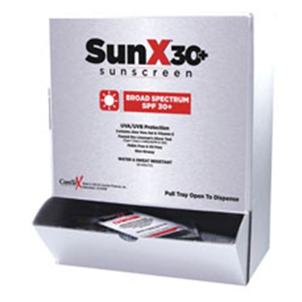 Grainger SunX Packet Sunscreen 30 SPF Water Resistant 50/Bx