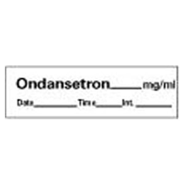 TimeMed a Div of PDC Tape Ondansetron Anesthesia 1-1/2x1/2" Removable White 333/Rl