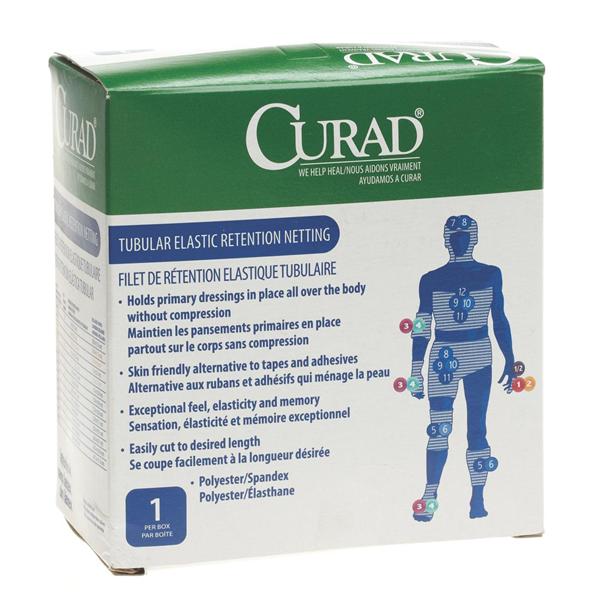 Medline Industries  Bandage Curad 9"x25yd Tubular Nt/Elstc/Spndx/Poly 3 Wht LF NS Ea