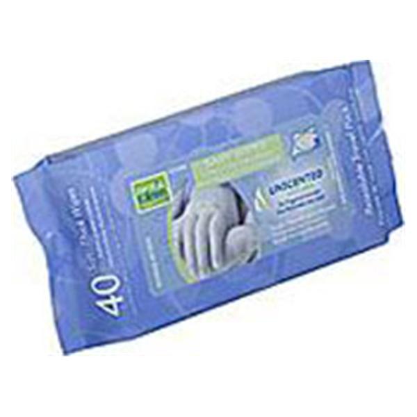 PDI Professional Disposables Wipes Nice N Clean Baby Aloe/Vitamin E Fragrance Free 40/Bx, 12 BX/CA (Q70040)