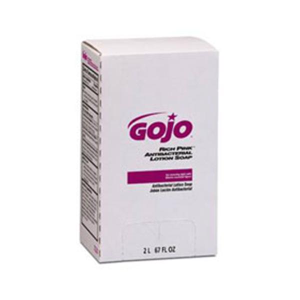 Gojo Gold Gojo Industries Soap Antimicrobial Lotion Gojo 2000 mL Refill 4/Ca ...