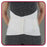 Deroyal Industries  Support Criss-Cross Lumbar Sacral Elastic White Size Small Ea