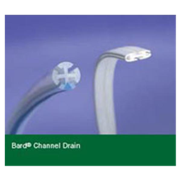Bard Medical Division Drain Channel Silicone 15Fr 3/16" Full Fluted Rnd Tp Strl 10/Ca (72228)