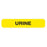 Phlebotic Label Urine 1-5/8x3/8" Yellow 1/Pk