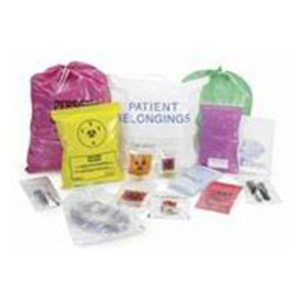 Action Health Bag Chemotherapy Transport 12x15" Zp Flm Ylw/Blk 4mil HD 500/Ca