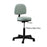 Oakworks Stool Exam Premium 5 Leg/Casters Backrest Ea